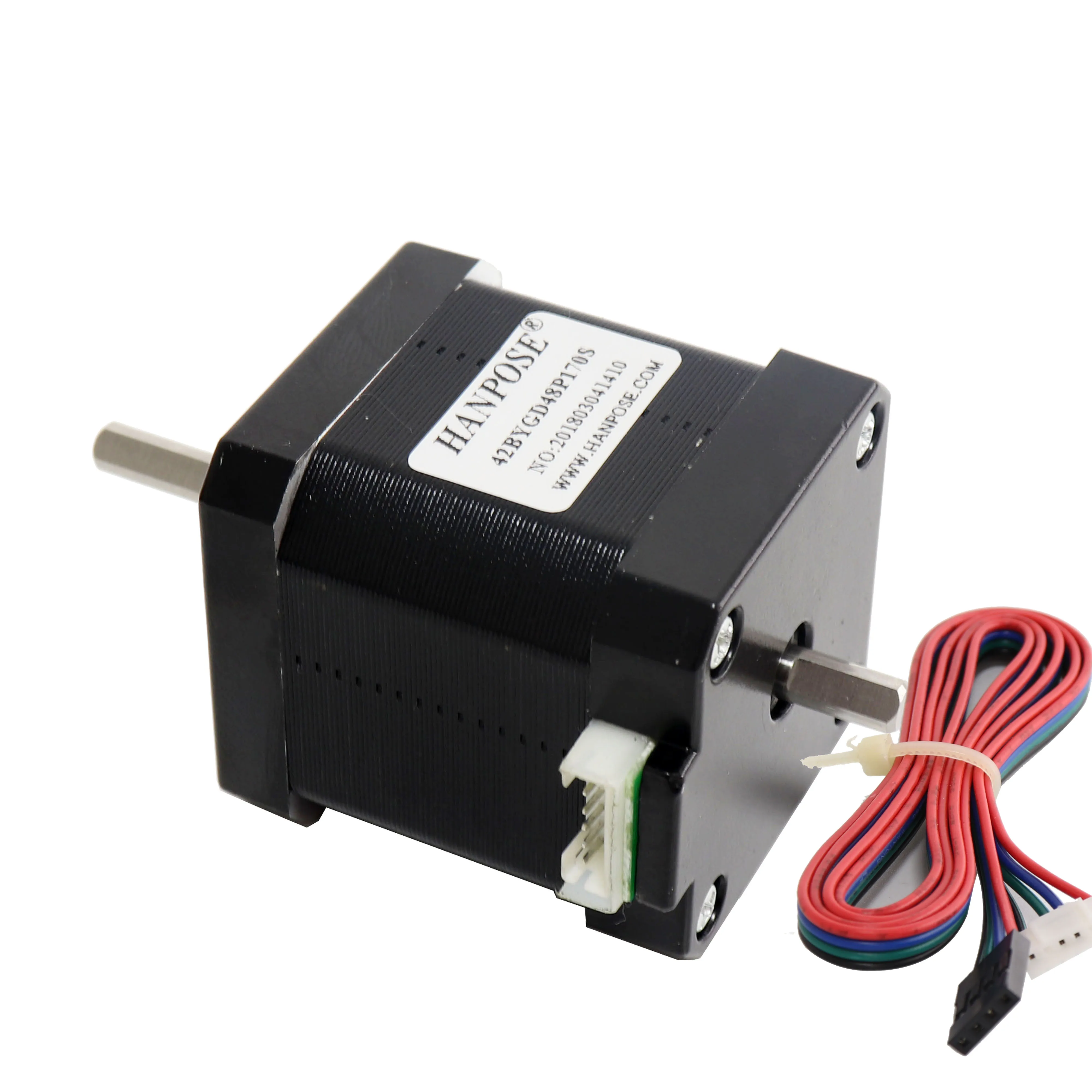 Nema 17 4 Lead Dual Axis Stepper Motor 1.8A 52N.CM 17HS8401S-SZ 2 Phase 1.8 Degree 42BYGH48 CNC Milling Machine 3D Printer Parts