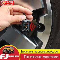 For Toyota FJ Cruiser Tire Pressure Monitor Systems Intelligent Tire Temperature Detection Tire Pressure Monitoring Accessories