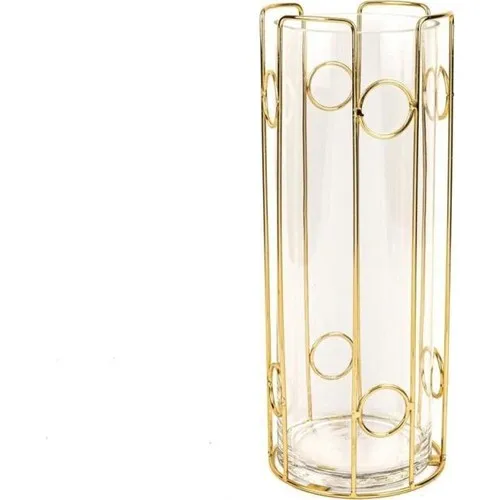 Mikasa Moor Gold Glass Candle holder 41 cm