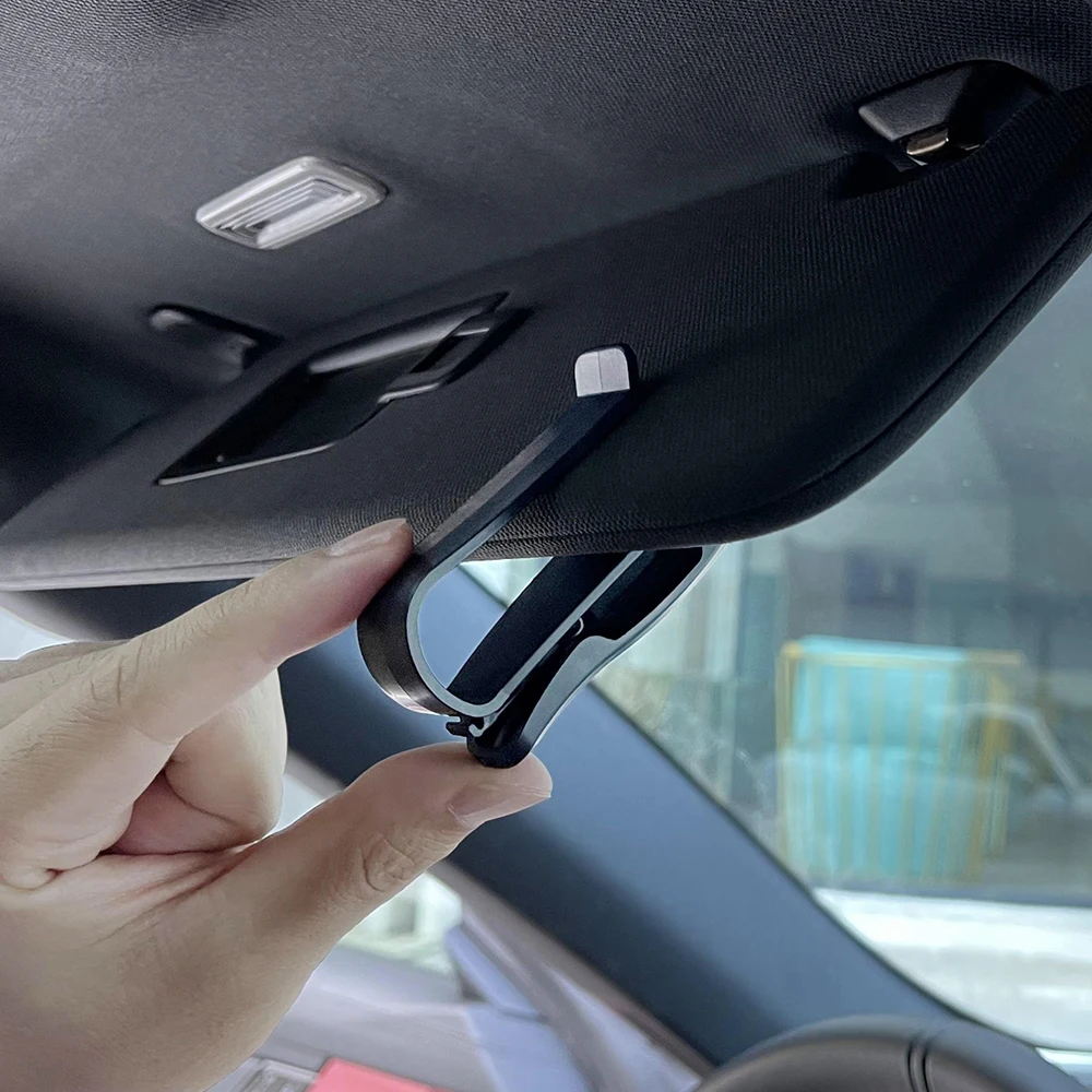 Car Sunglass Clip Card Holder For Hyundai I10 I20 Ix20 I30 Ix35 I40 Sonata Santafe Solaris Azera GDI Auto Interior Accessories