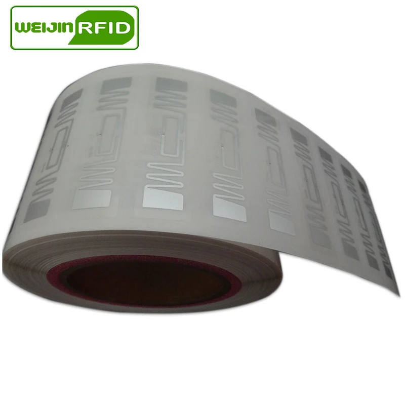 RFID sticker UHF NXP Ucode7 AZ-H7 wet inlay 915mhz 900 868mhz 860-960MHZ EPCC1G2 6C smart card adhensive passive RFID tag label