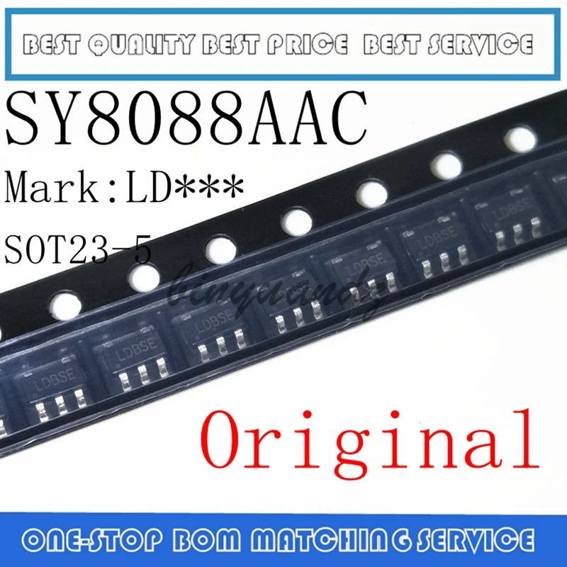 100PCS-500PCS SY8088AAC SY8088 마크: LD *** SOT23-5 재고 있음
