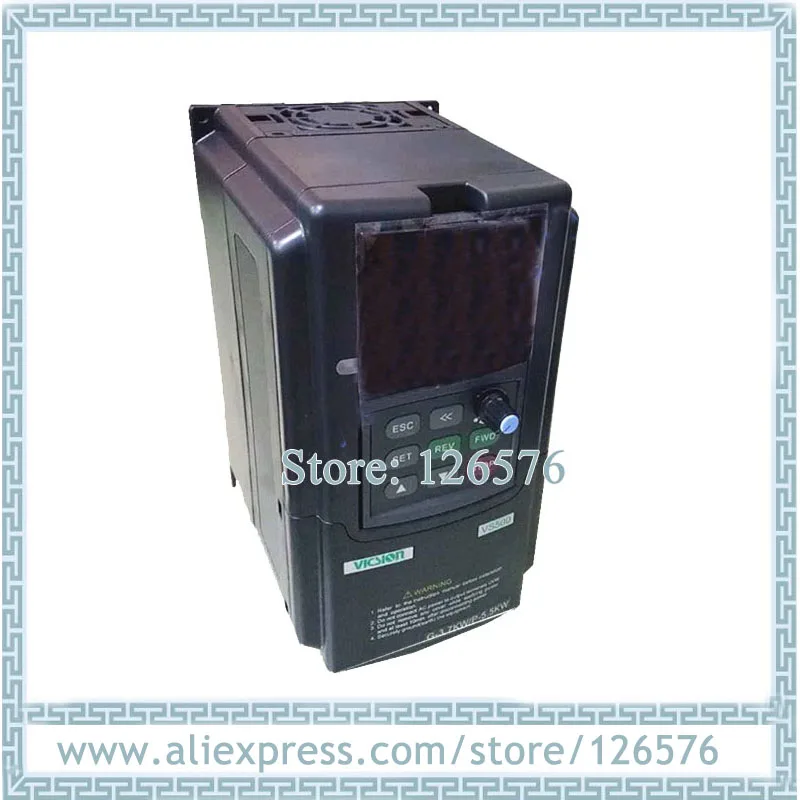 

Original NEW SUNFAR VFD Inverter VS500-4T0075G 7.5Kw AC380V 0-400HZ Frequency Inverter