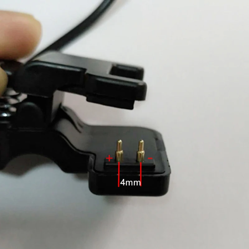 Smart Wristbands Clip type 2-pin-4mm or 5.5mm 3-pin-6mm 4-pin-7.5mm charging cable USB port Emergency chargers