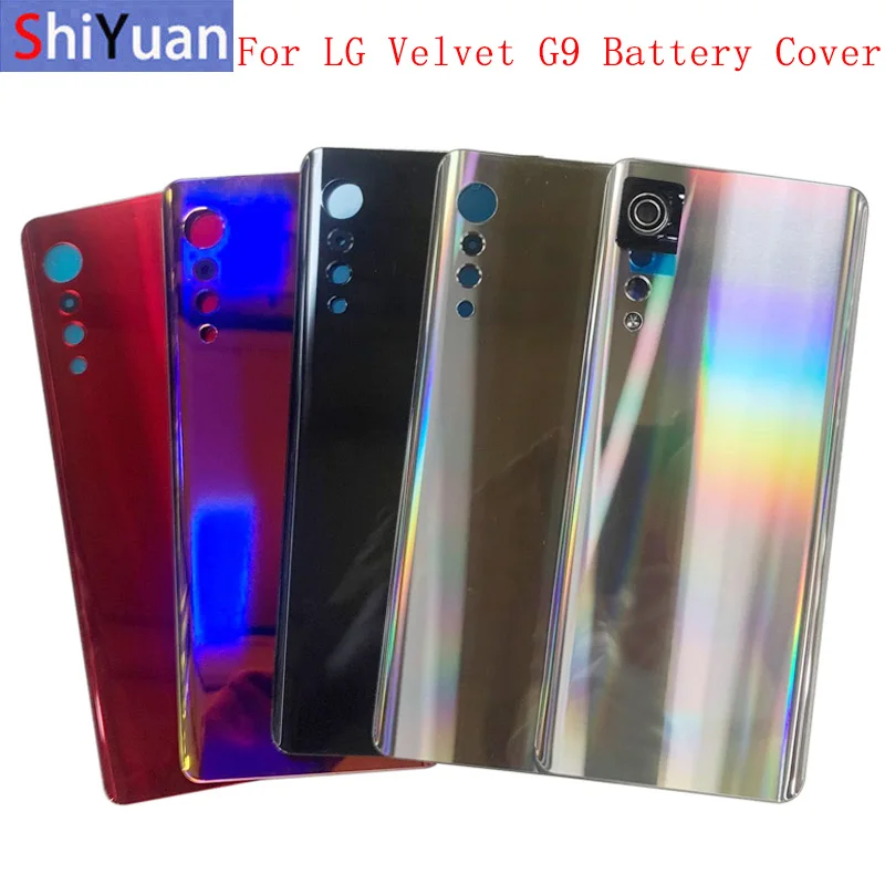 Back Battery Cover Rear Door Panel Housing Case For LG Velvet 5G G900 Battery Cover Replacement Part