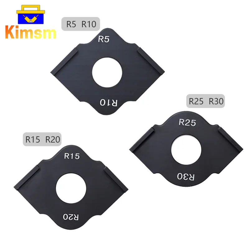 

Woodworking Radius Jig R5/R10/R15/R20/R25/R30 Corner Templates Kit Woodworking Engraving Machine Locator Fillet Positioning Aid