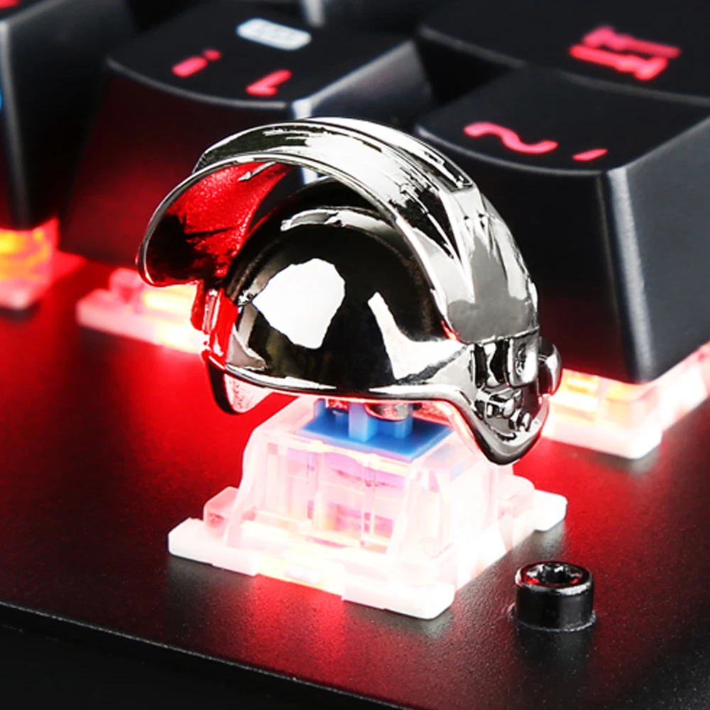 Besegad Personality Theme Mechanical Metal Key Cap Keycap for PUBG Game Computer Cherry MX Mechanical Keyboard Accessories