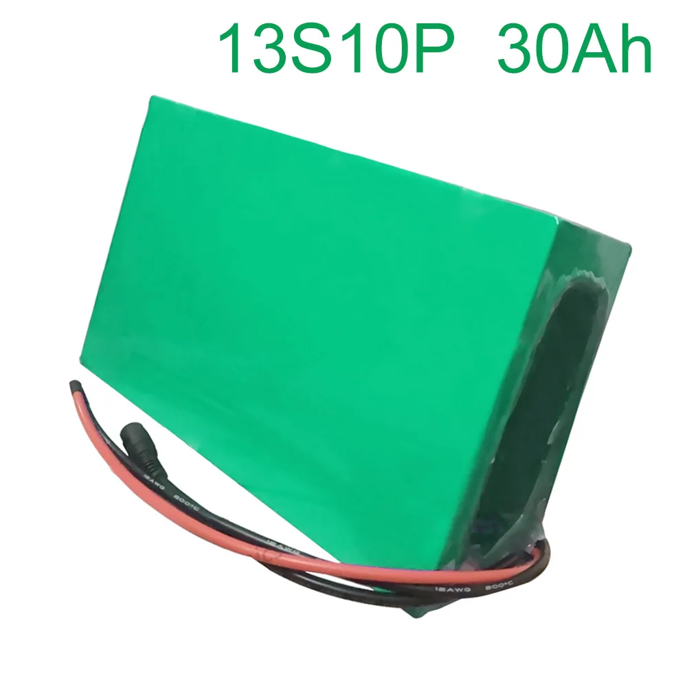 

48V 30Ah 13S10P 18650 Li-ion Battery Pack E-Bike Ebike electric bicycle 250*190*70mm Accept customization