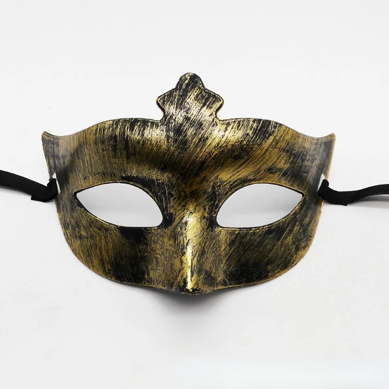 20pcs Woman Men Mask Prom Retro Pattern Solid Color Masks Costume Party Easter Birthday Halloween
