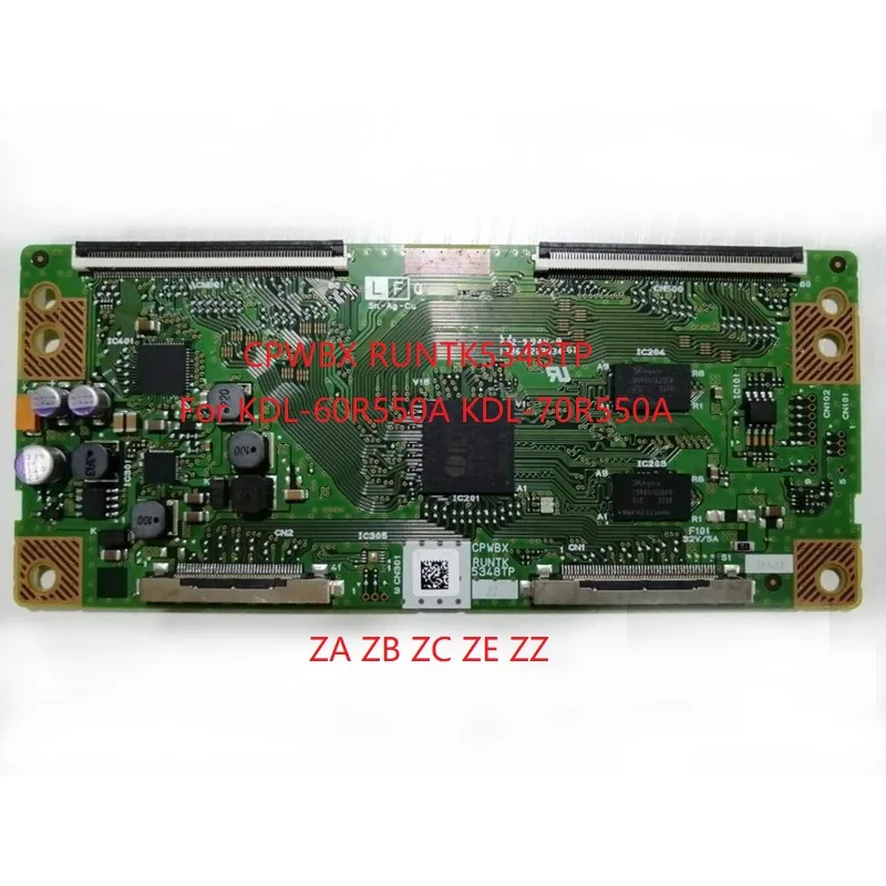 Original logic board CPWBX RUNTK5348TP ZA ZB ZC ZE ZZ for KDL-60R550A KDL-70R550A