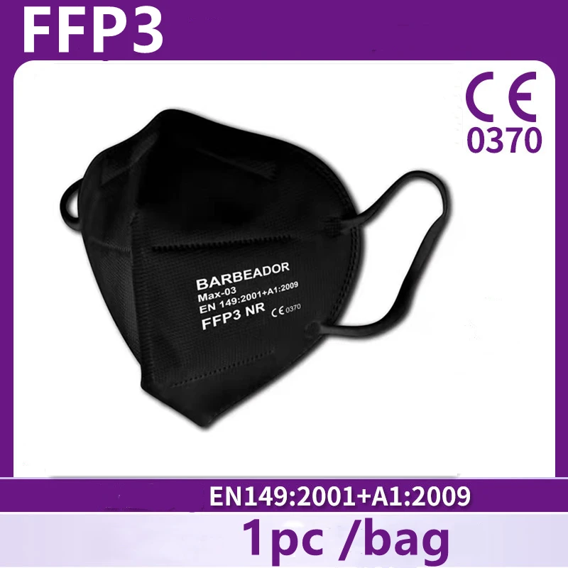 CE 0370 ffp3 nr ffp3mask mascarillas certified mask fpp3  mascarillas маска защитная ffp3 mascherina ffpp3 adult p3