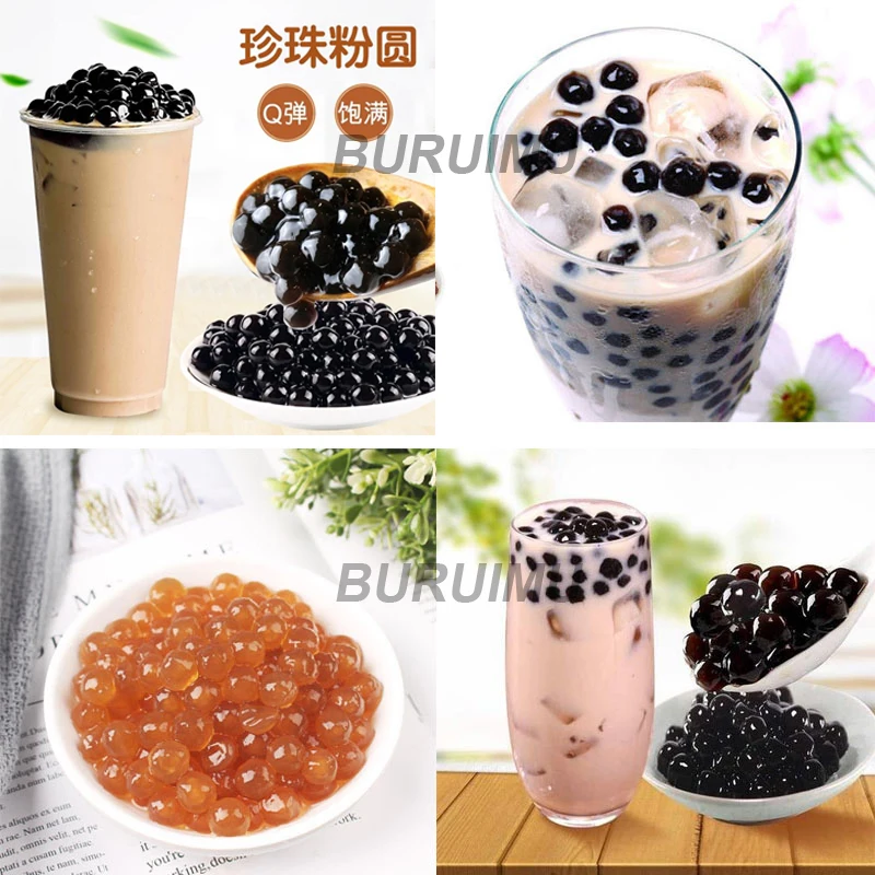 Mini Tapioca maszyna do robienia pereł maszyna do robienia kulek z manioku Popping Boba Pearl MakeMachine bez wypełnienia okrągła maszyna do pierogów