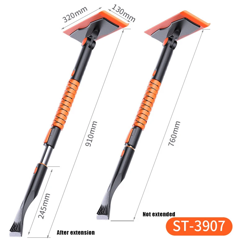 2021 Portable Car Snow Removal Tools Multifunctional Telescopic Snow Shovel Detachable Practical Snow Brush for Car