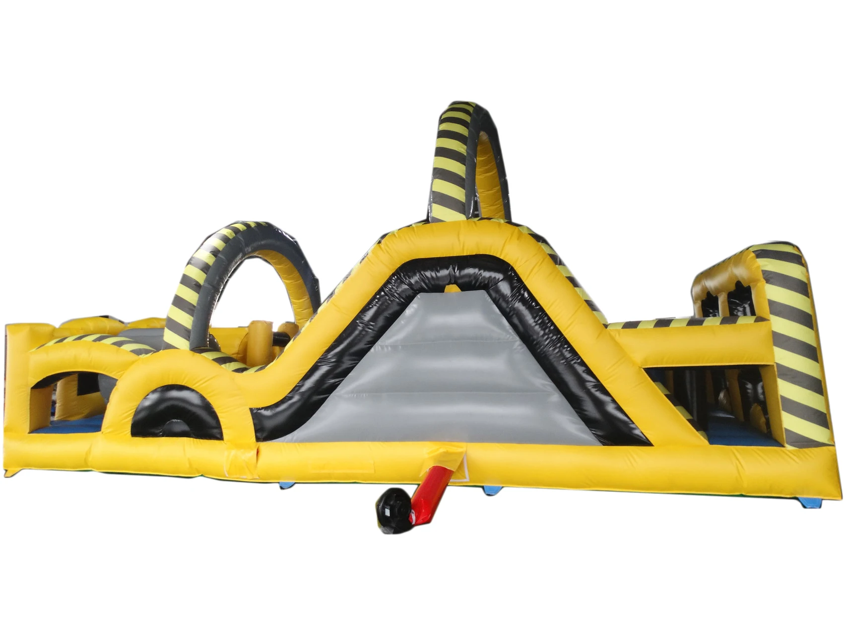 Commercial Inflatable Obstacle Course with Slide with CE blower/Inflatable Fun City Children's Inflatable Obstacles