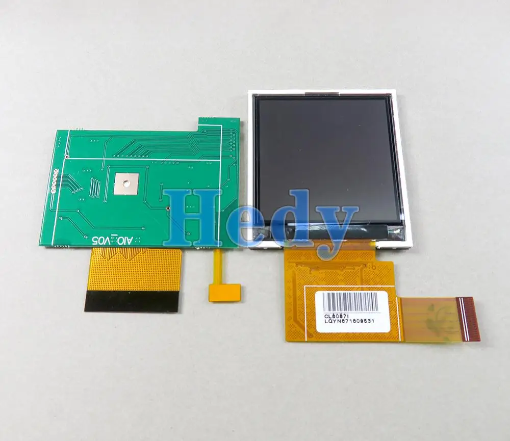 For Nintend GBC High Light Screen LCD Modification Kit Plug and Use For GBC Highlit Screen LCD OEM Backlit Brighter Kit