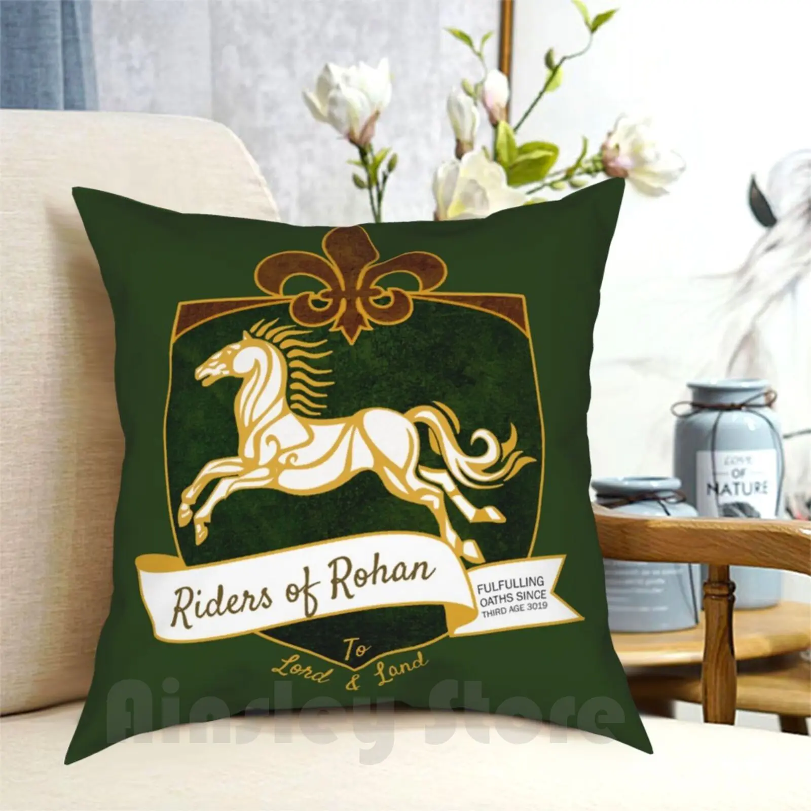 The Riders Pillow Case Printed Home Soft DIY Pillow cover Rohan Rohirrim Riders Riders Of Rohan Return Of The King Two