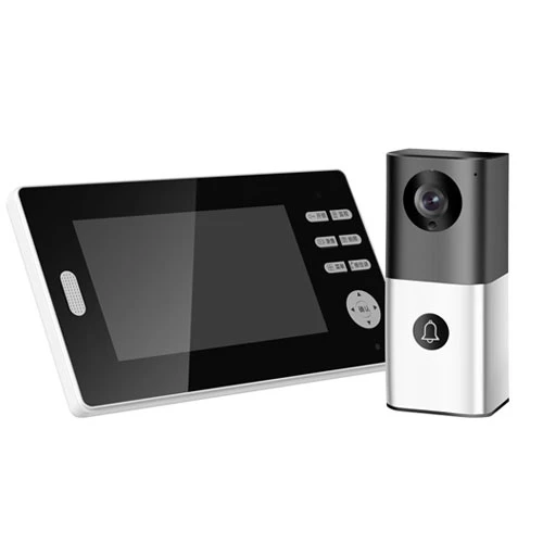 

7inch Big LCD Display 2.4Ghz Wireless Video Door Phone Intercom Doorbell Visual Doorviewer Camera