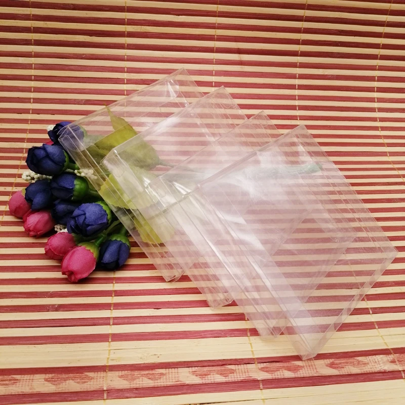 100pcs ABB Clear Transparent Box Bag Pvc Plastic Box Gift Packaging Box For Jewelry Gift Boxes Packaging Display Storage Box Diy