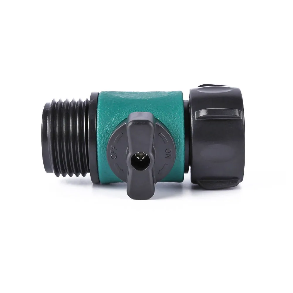 1Pcs 3/4 External Thread Valve Connector Valve Garden One-Way Switch Water Pipe Valve Quick Connection Water Gun Accessories