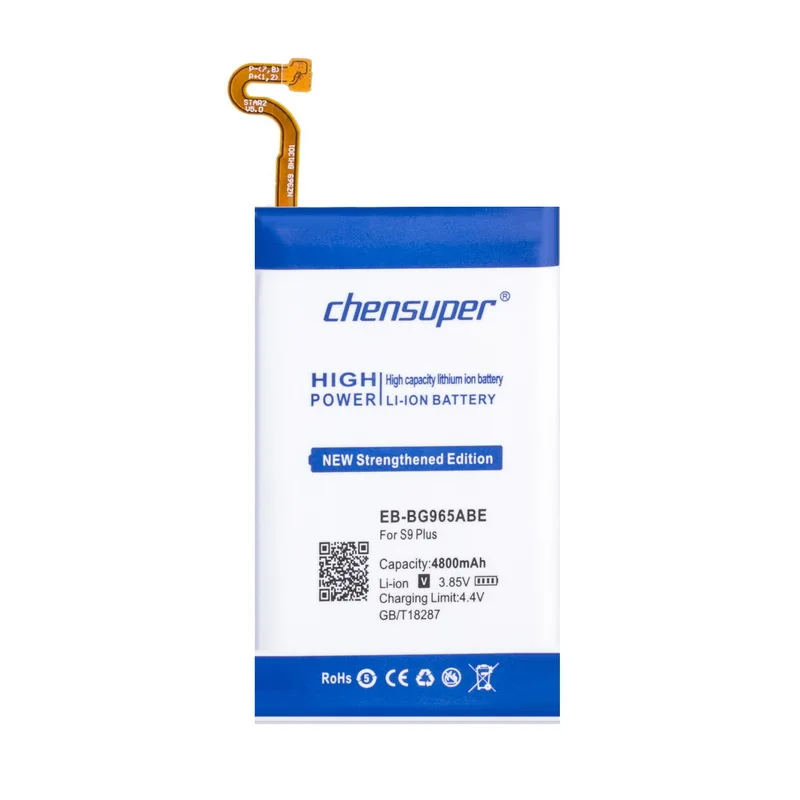 chensuper 4800mAh EB-BG965ABE Battery for Samsung Galaxy S9 Plus G9650 G965 G965F G965A G965T G965S G965R4 G965V