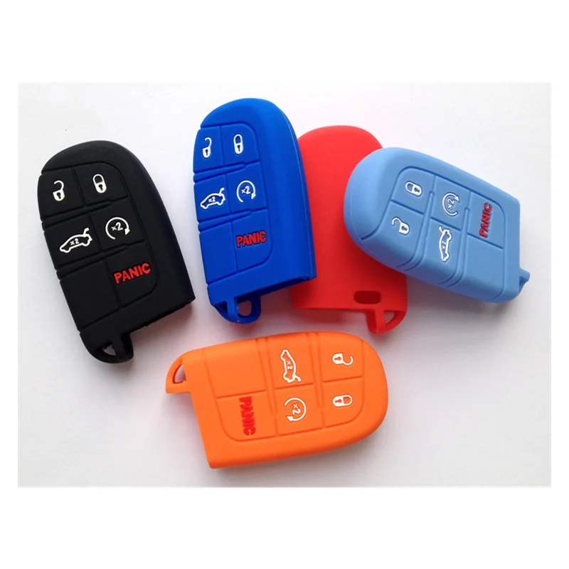 

Car Remote Key Covers Case For Fiat Jeep Renegade Grand Dodge Ram 1500 Journey Charger Dart Challenger Chrysler Car Accessories