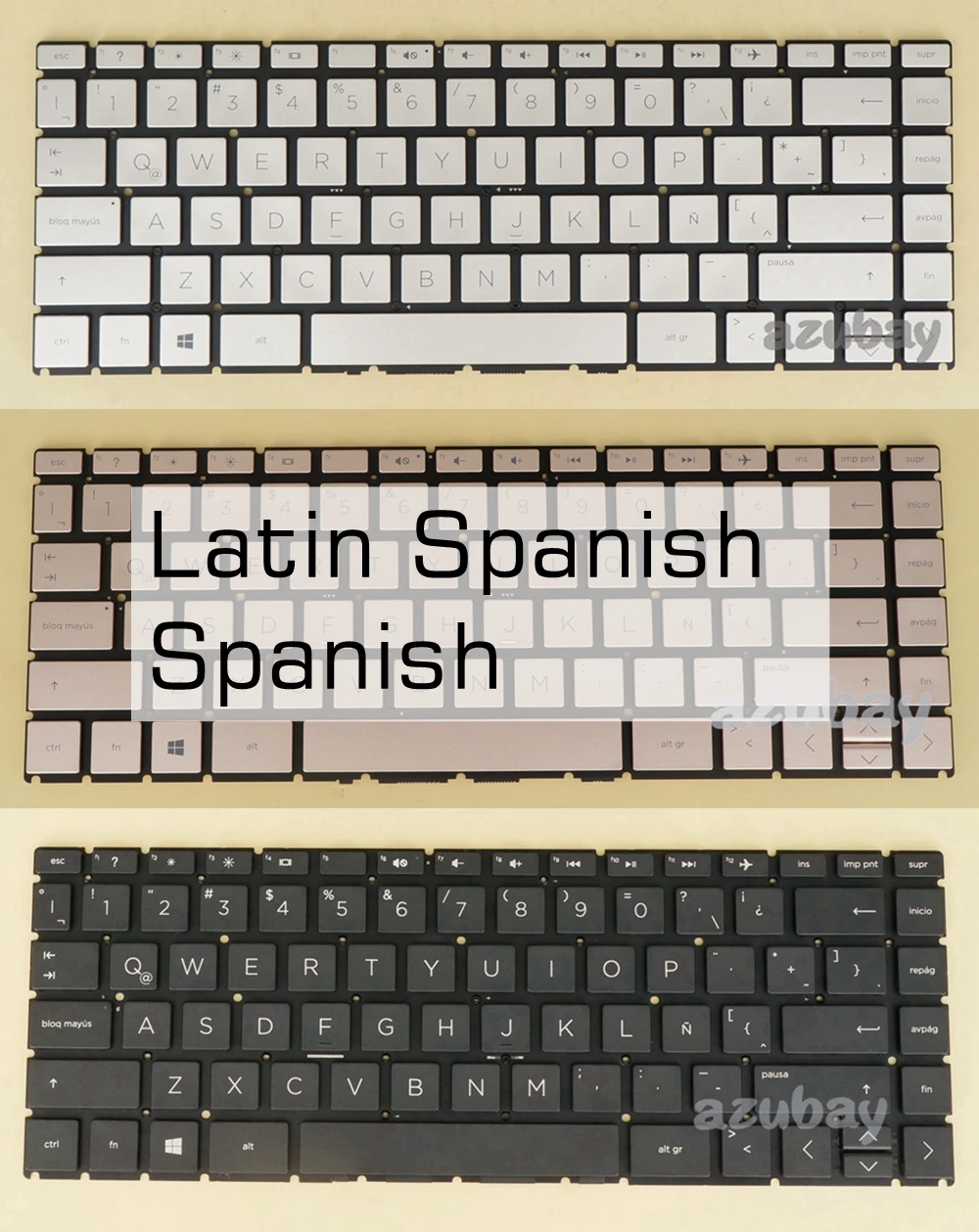 

LA Spanish Keyboard For HP 14-cd 14- cd0000ns cd0001ns cd0002ns cd0003ns cd0004ns cd0005ns cd0006ns cd0007ns cd0008ns Backlit/No