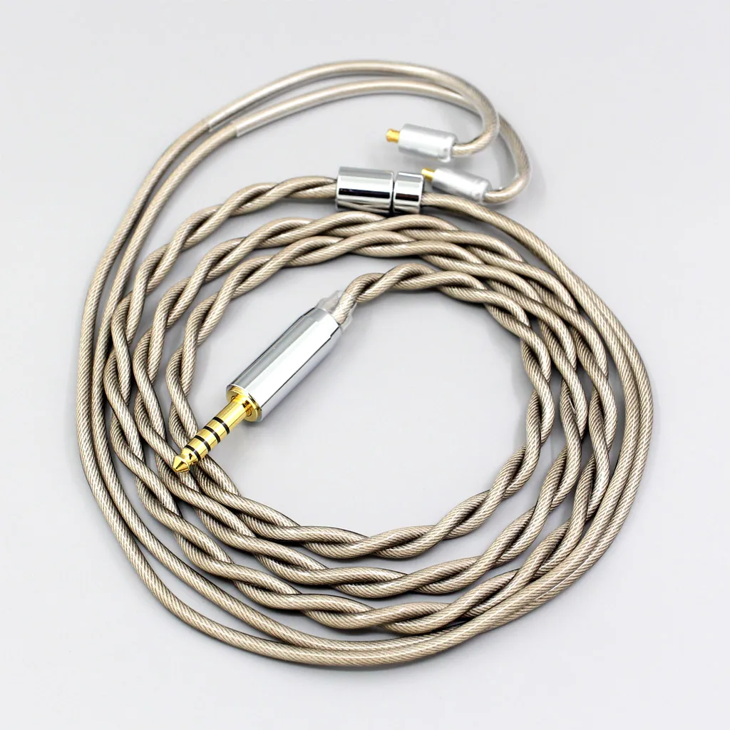 Type6 756 core 7n Litz OCC Silver Plated Earphone Cable For Audio Technica ATH-CKR100 CKR90 CKS1100 CKR100IS CKS1100IS LN007813