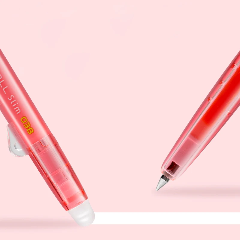 1pcs Japanese PILOT Color Press Frixion Hot Erasable LFBS-18UF Gel Pen 0.38mm Student Writing 20 Colors view 2