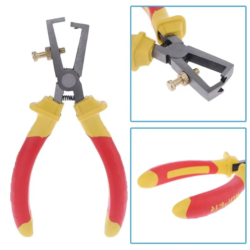 Wire Stripper Diagonal Cutterr Pliers Top Quality  Cable Cutting Pliers with 1000V Insulated Handles 6 inch(160mm)