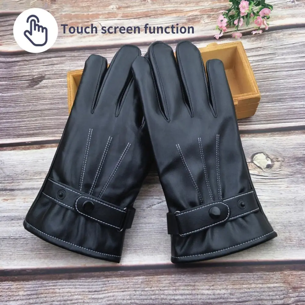 1 Pair Snow Gloves  Wear Resistant   Sports Mittens Shock-Absorbing Touchscreen Snow Gloves