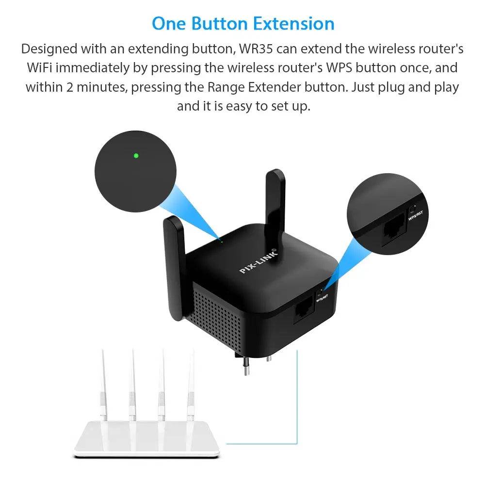 PIXLINK New Arrival 300 mb/s 4G LTE CPE wireless-n routery Repeater/AP przedłużacz zasięgu wi-fi 2.4G Hotspot WIFI LV-WR35