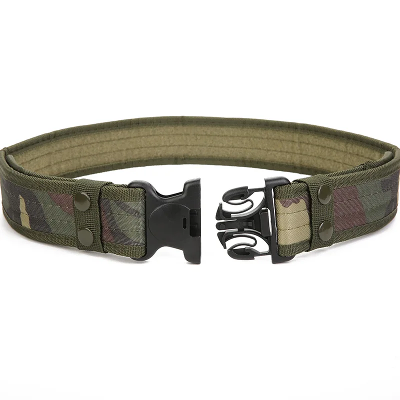 TJ-TingJun New Oxford Cloth Tactical Belt Men's Canvas With Outdoor Belt Army Fan Fashion EVA Sponge Outer Belt  WDY2