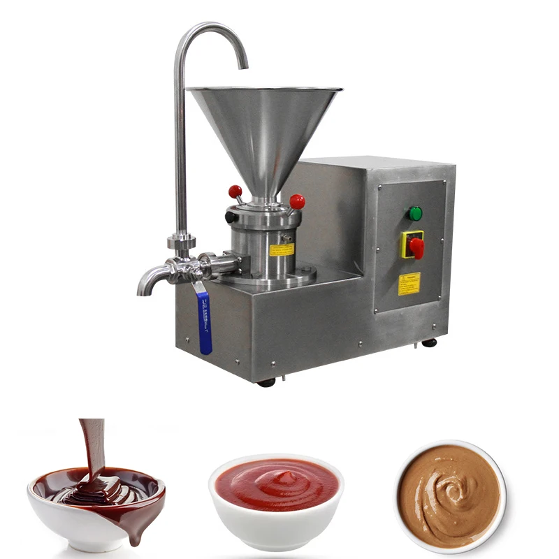 Multifunktionale Erdnussbutter Maker Kolloidmühle Maschine Sesambutter Schleifmaschine Große Kapazität Mandel Nuss Paste Mühle