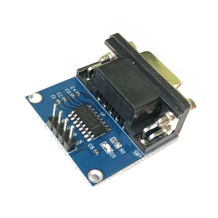 MAX3232 RS232 to TTL Serial Port Converter Module DB9 Connector MAX232