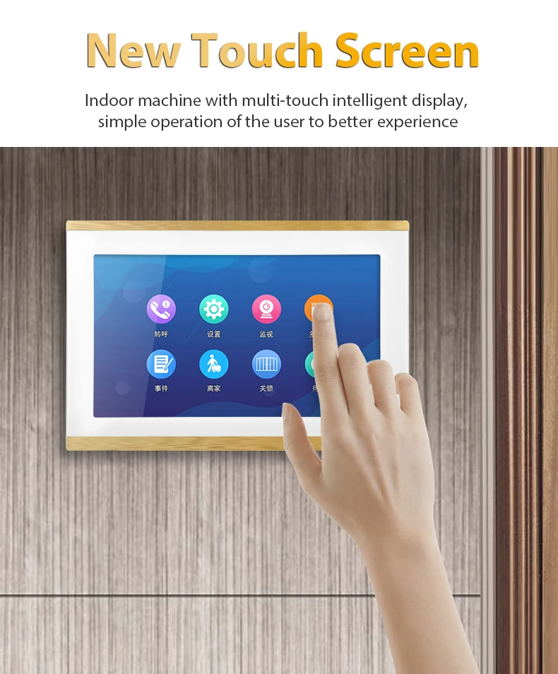 10 นิ้ว Wifi Video Intercom ประตูโทรศัพท์บันทึกระบบ Night Vision RFID Doorbell กล้องโทรศัพท์ปลดล็อคระยะไกล Monitor