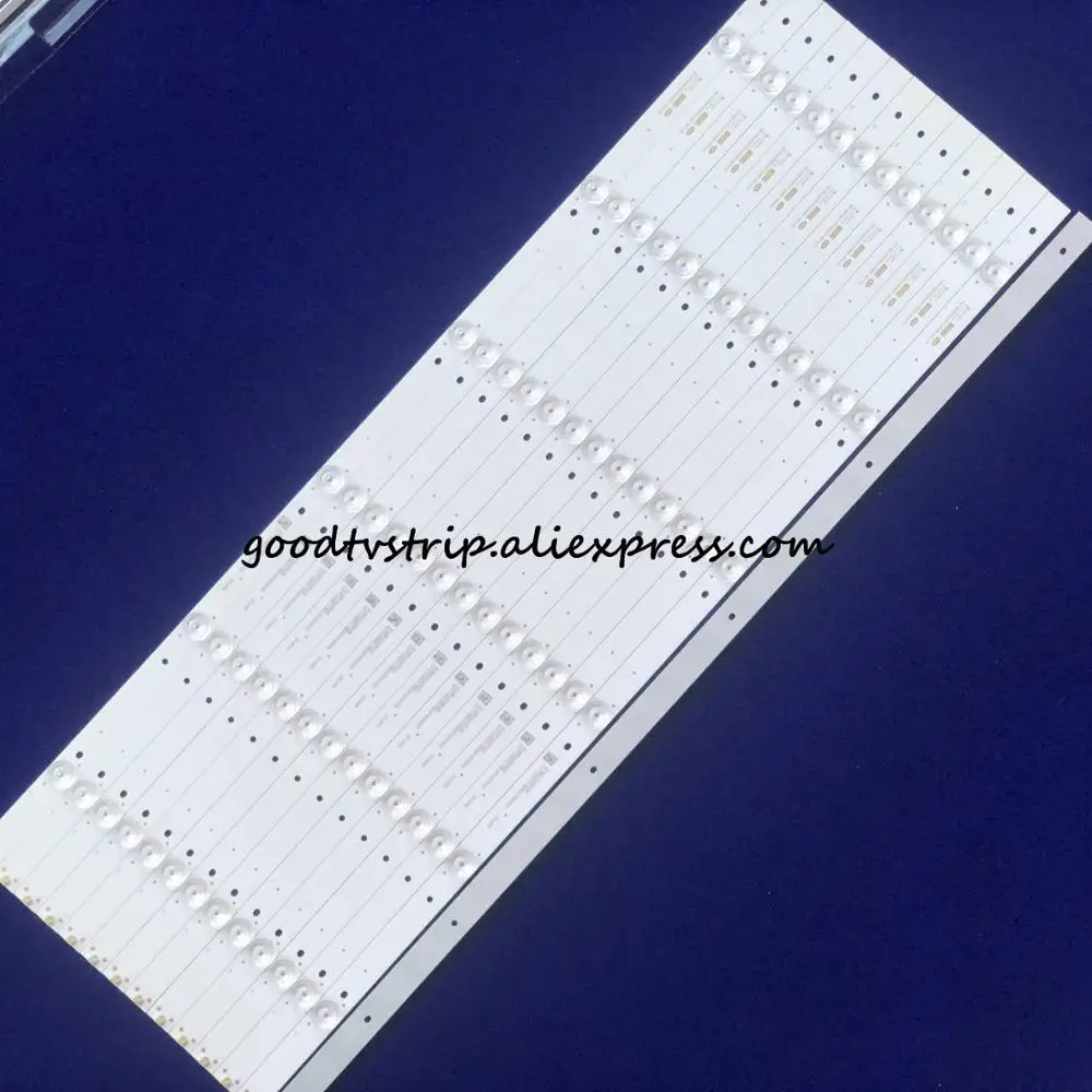 12pcs LED TV Backlight Srip for 65UG6550 65UG6550GA 65UGX3500 LVU650CSDN CRH-K65C8003030T12066BT-REV1.0 JL.D65061330-114AS-M