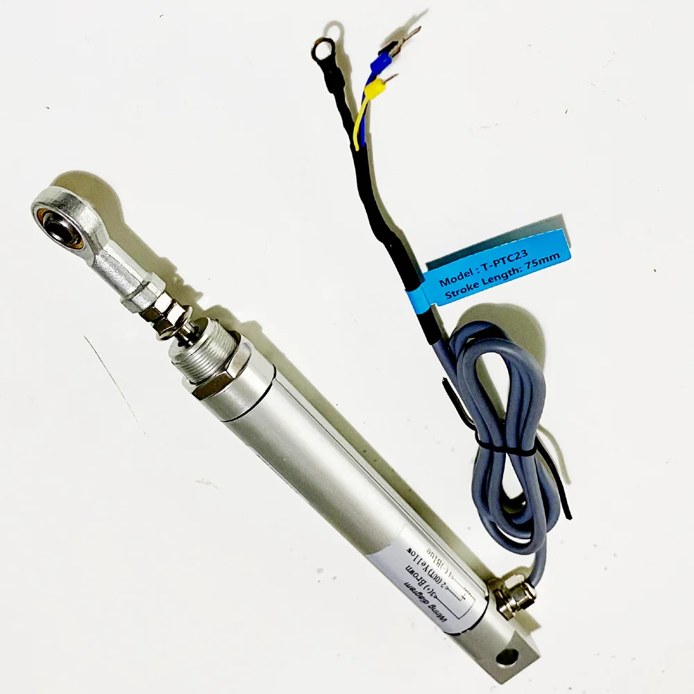 Sensor de Viagem Linear Posição com Olho Rod Lvdt T-ptc23 15 mm 59 mm 75 mm 100 mm 150 mm