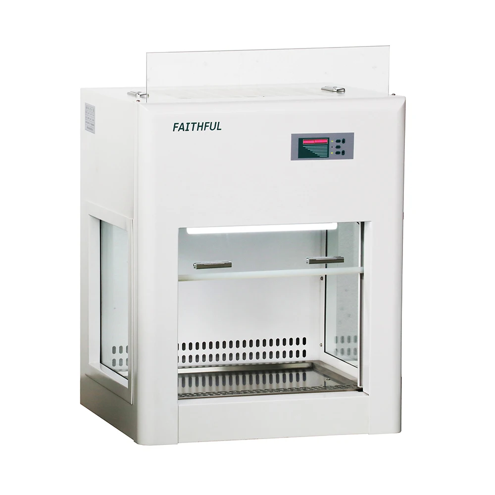 

Mini Laminar Flow Cabinet Table Type Clean Equipment for School Hosipital Laboratory Fume Hood CJ-600P CJ-600N with Led Light