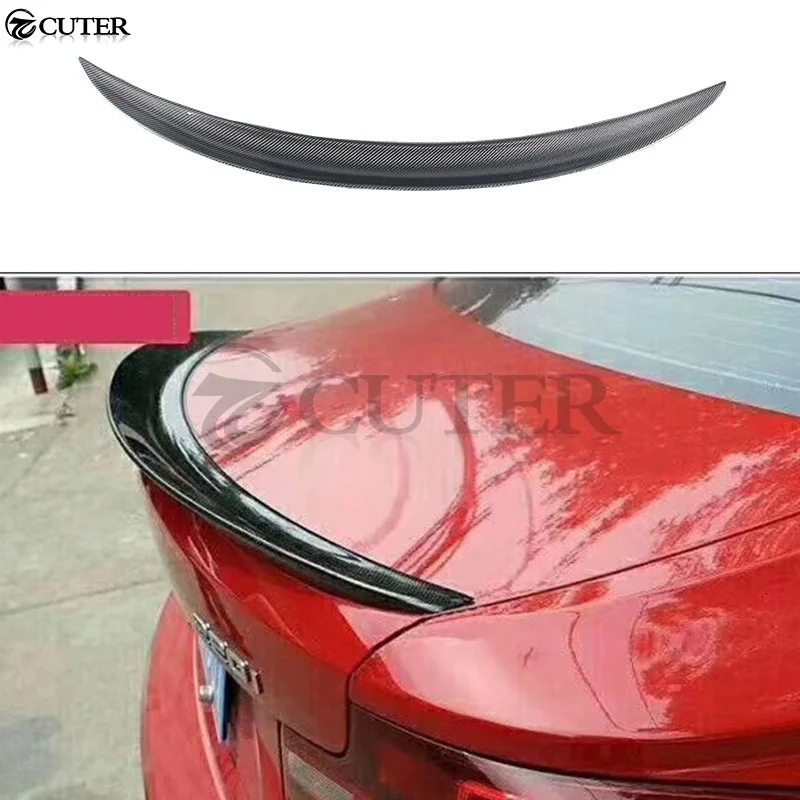 F22 2 Series Carbon Fiber Rear Wings Rear Spoiler Trunk Lip Spoiler for Bmw F22 218i 225i 220i 240i M235i p Style Car Styling