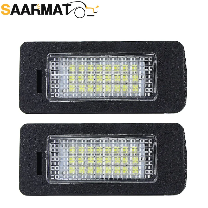 LED CANBUS Number License Plate Lights Bulb for BMW 3 5 X Series E90 E90N E91 E92 E93 M3 E46 CSL E39 E60 E60N E61 E70 E71 E82 E8