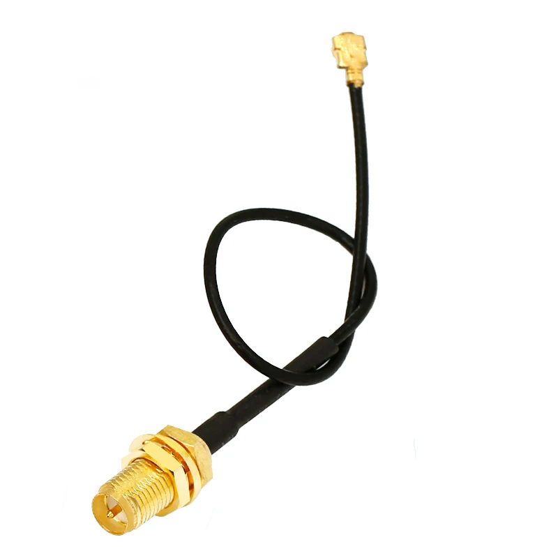 RP SMA Female to IPEX Pigtail IPX U.FL15cm Cable RG1.13mm 0.81mm Pigtail Extension RP-SMA RF WIFI Antenna Coax Adapter Assembly