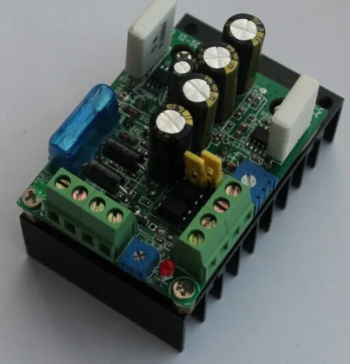 

12V 24V 48V DC motor governor with overcurrent protection engraving machine Mach3 spindle PWM speed regulation