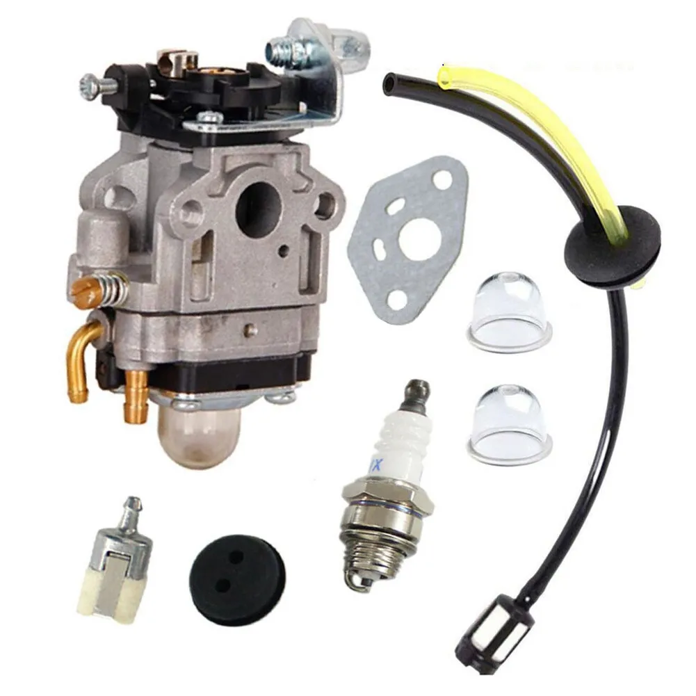 Carburetor Kit For Mitsubishi TTB2226 TL26 VICTA Whipper Snipper Trimmer Garden Power Tool Lawn Mower Parts Accessories