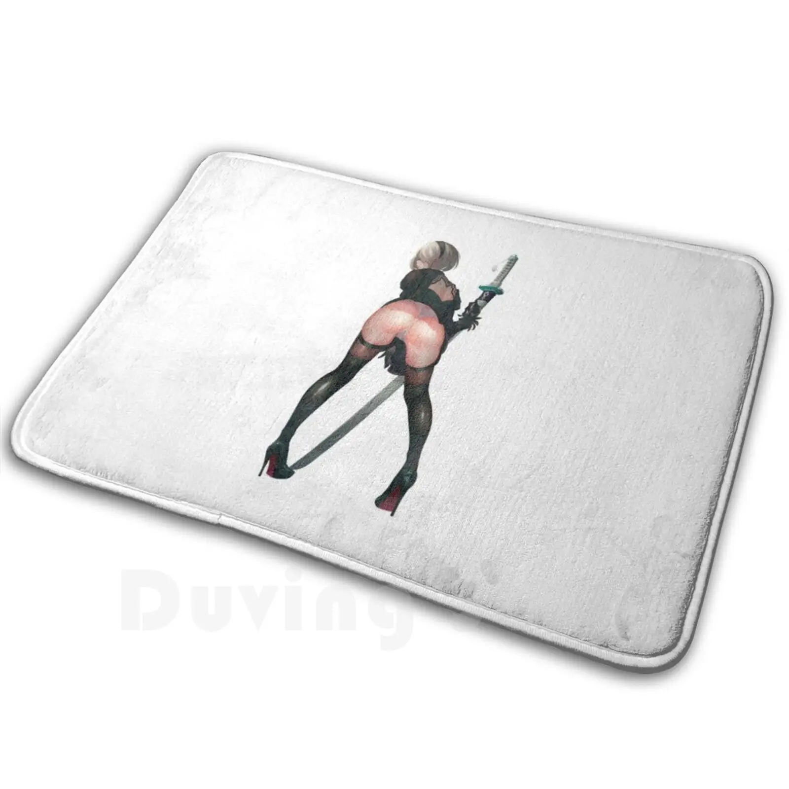 Nier Automata 2b Hentai Carpet Mat Rug Cushion Soft Non-Slip Nier Automata Nier Automata Hentai Nier Automata 2b Nier