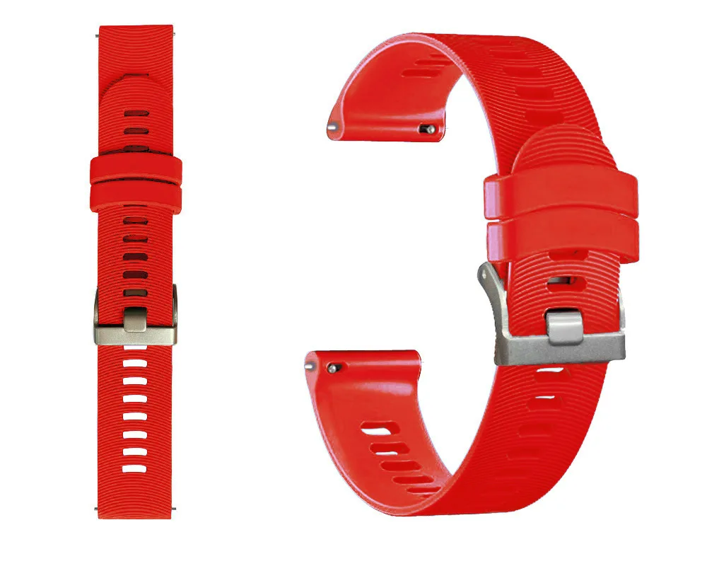 20mm Silicone Strap For Garmin Forerunner 158 55 245 645 Sport Watchband For Garmin Vivoactive 3 Music/Venu SQ 2 Bracelet
