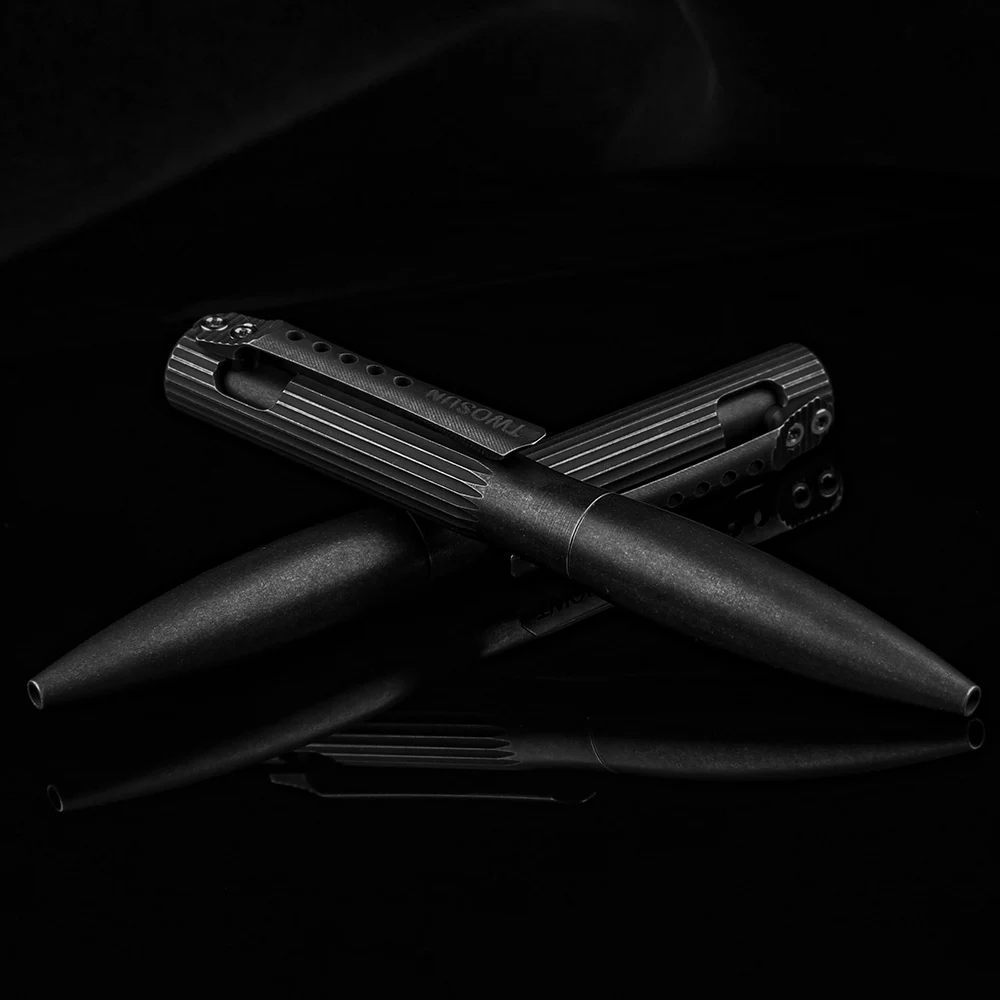 DICORIA TWOSUN Titanium Alloy Drill Rod Tactical Pen Camping Outdoors Survival  Practical EDC MULTI Utility Write  Tools