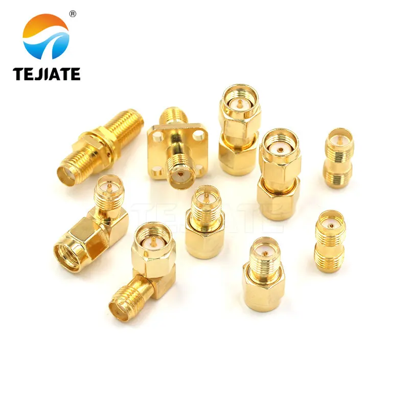 1PCS SMA Male / Female RF Connector  SMA male female adapter bidirectional/double reverse SMA connector SMA-JJ KK JWK KKF KKY