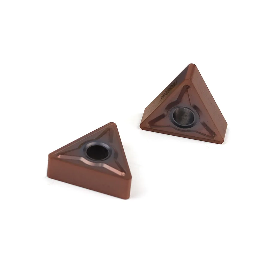 10 pz TNMG160404 EM TNMG160408-EM YBG205 inserti di tornitura di alta qualità tornio CNC utensili esterni lama in metallo duro, per acciaio inossidabile