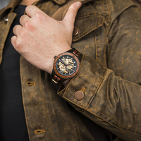 DODO DEER Wooden Watch Men Automatic Mechanical Wristwatches Couple Waterproof Luminous Hand Self-Wind Luxury Women Male Gift