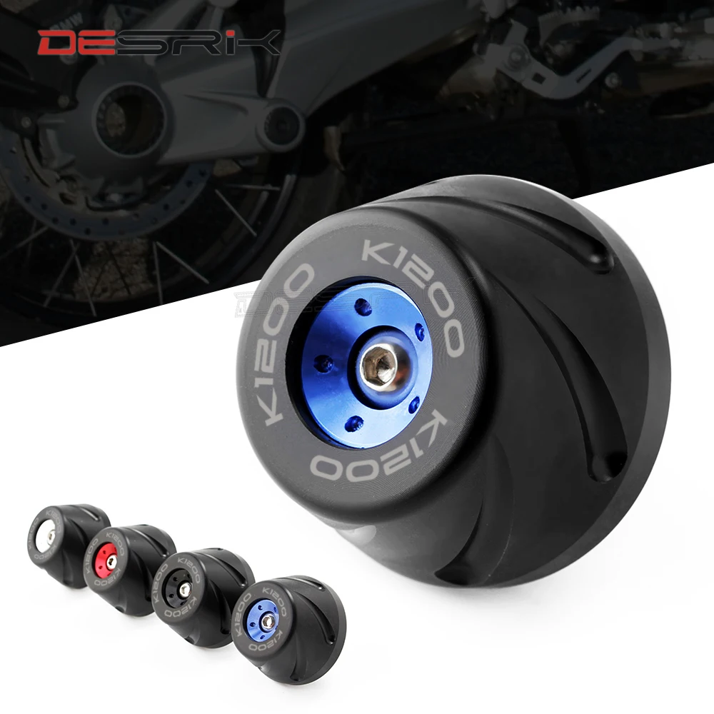 

Motorcycle Accessories Final Drive Housing Cardan Crash Slider Protector For BMW K1200S K1200GT K1200R/SPORT With LOGO K1200